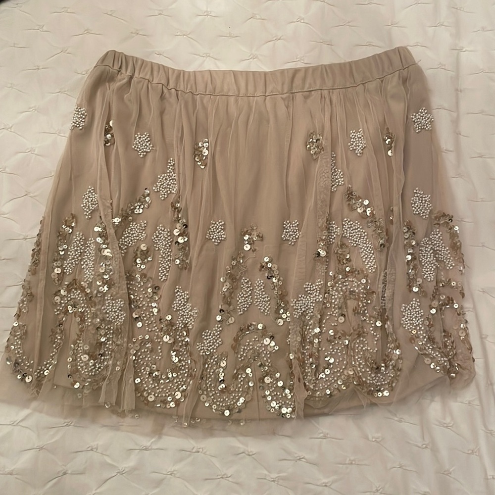 Zara size S sequin skirt